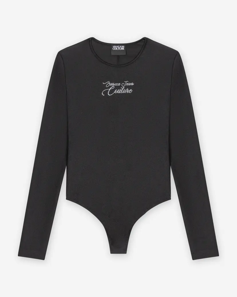 Versace Jeans Couture Versace Jeans Couture Shiny Lycra Sumatra Black Body