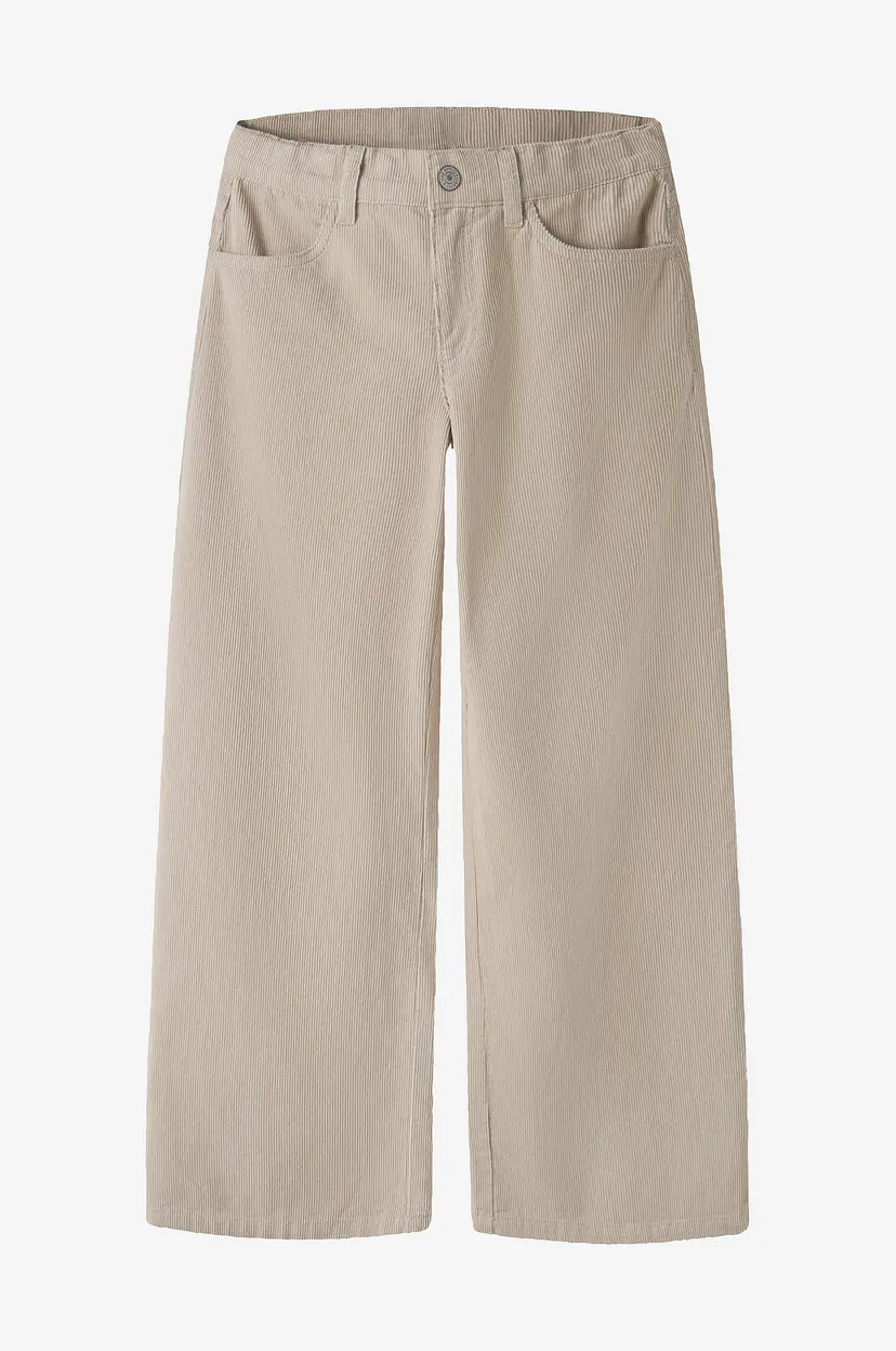 NAME IT Manchester-bukser Nkfrose X-Wide Cord Pants 2009-Cy - Beige