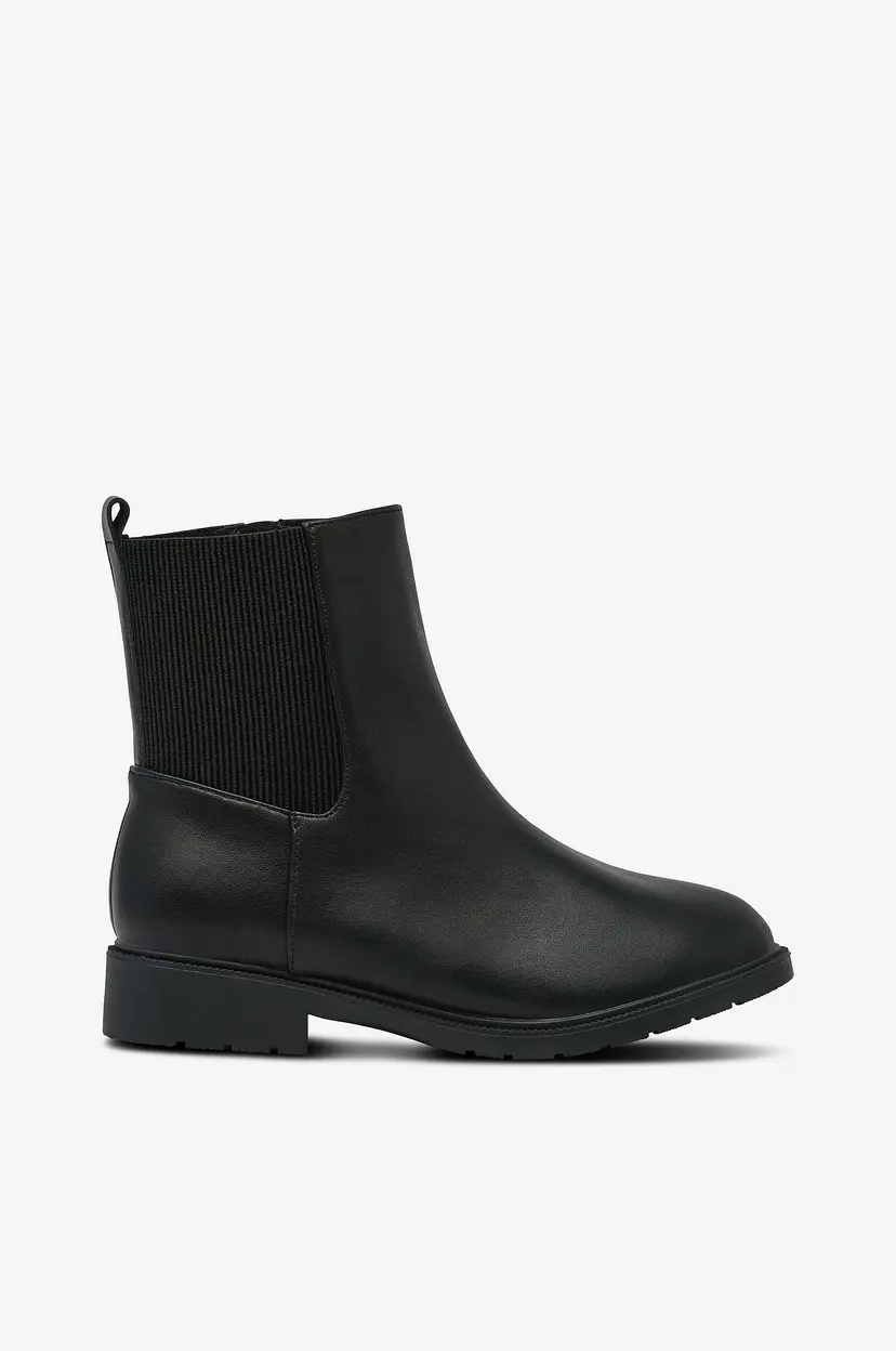 Zizzi Chelseaboots fChantal - Svart