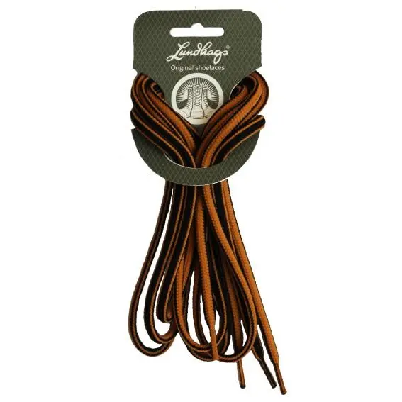 Lundhags Lundhags Shoe Laces 200 CM Black/Rush
