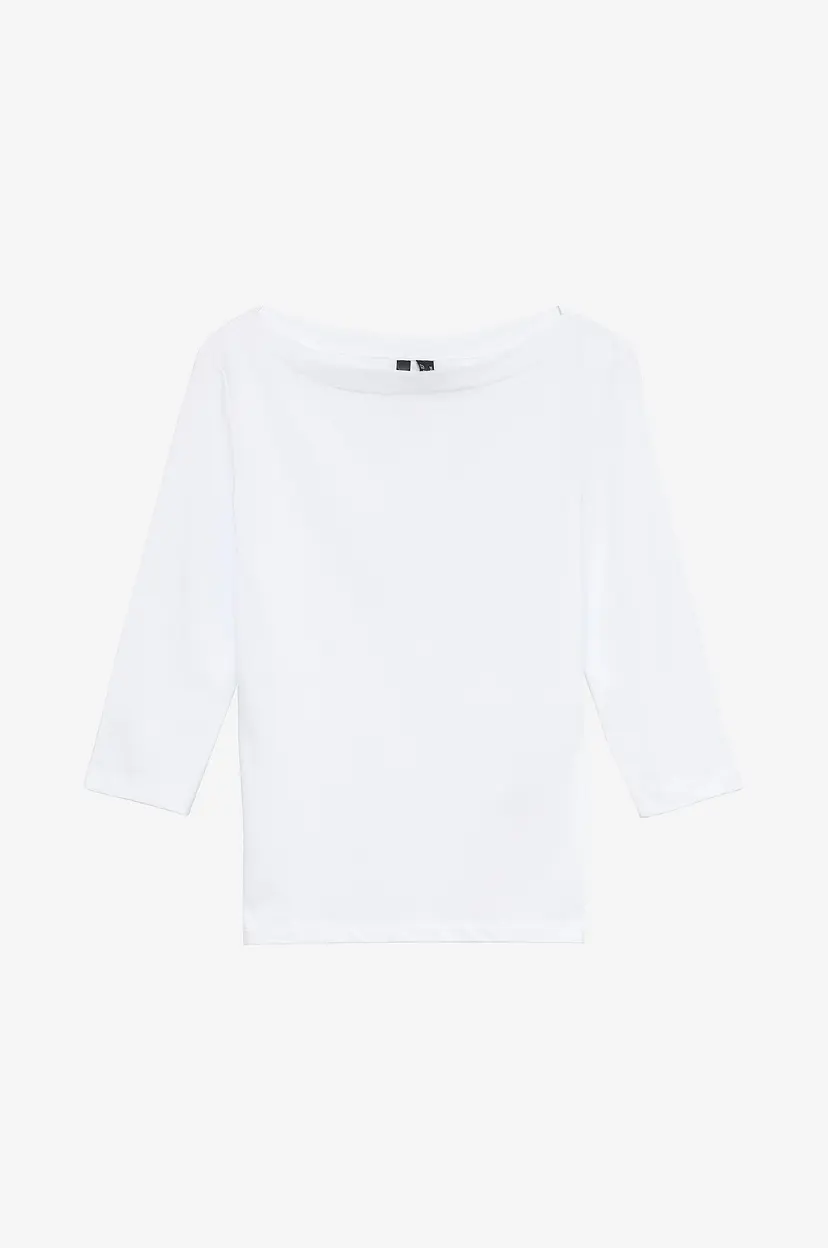 Vero Moda Topp vmPanda Modal 3/4 Top - Hvit
