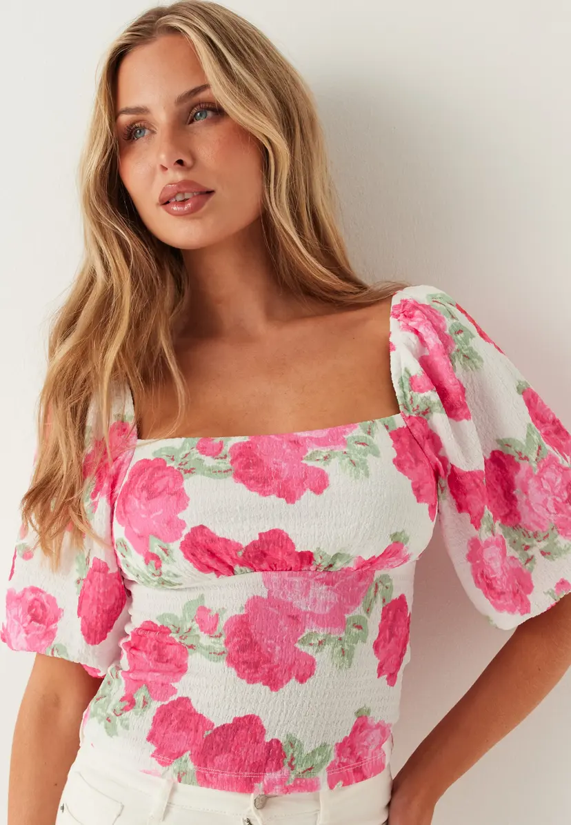 Bubbleroom Volume Sleeve Top