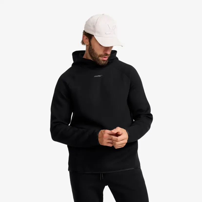 RevolutionRace Street Scuba Hoodie Herre Black