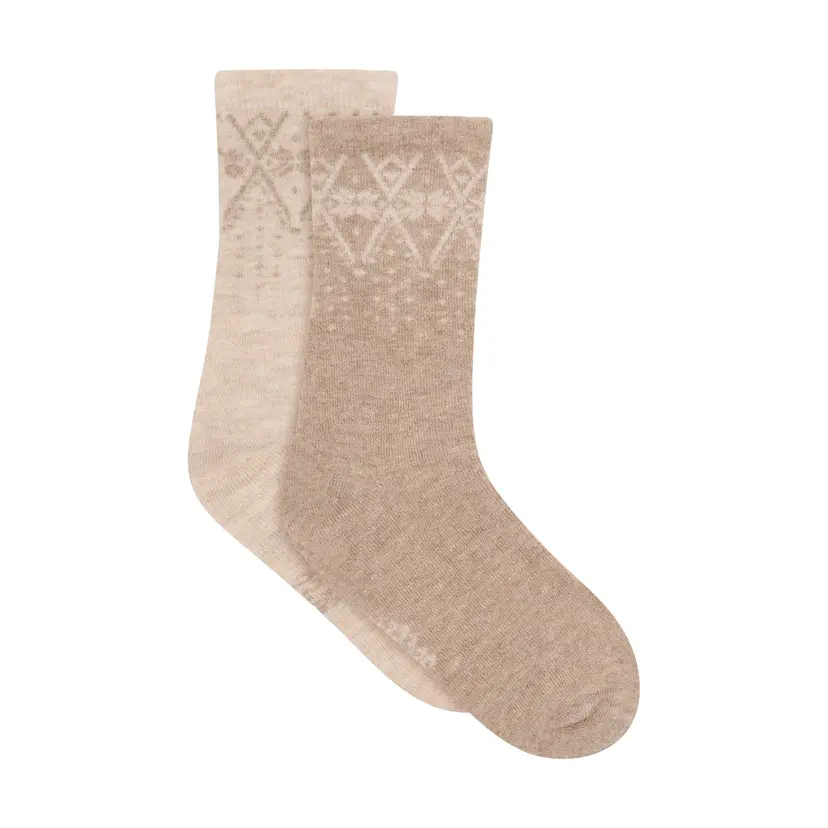 Minymo Minymo - Sokker 2-pk i Ull Sheer Bliss
