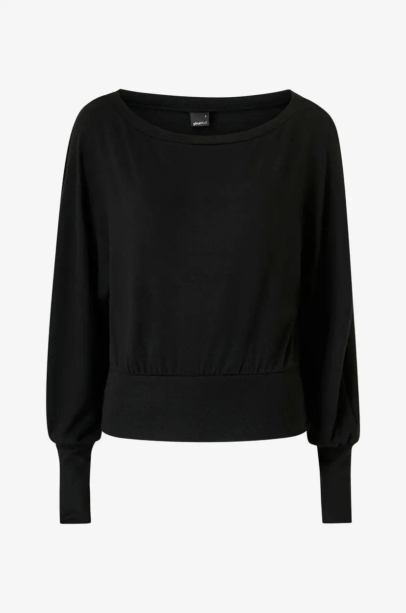 Gina Tricot Topp Off Shoulder - Svart