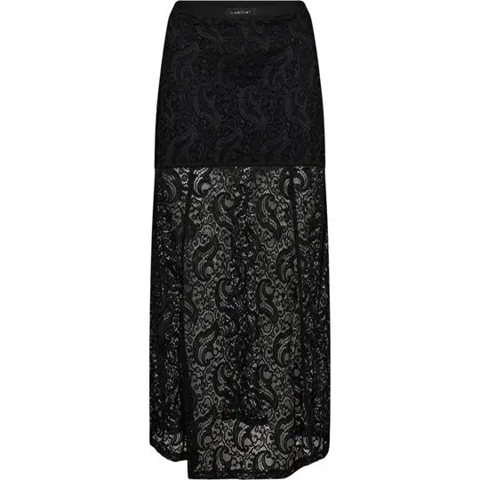 Haute L ' Amité Haute L' Amitié - Summer Lace Skirt - Black