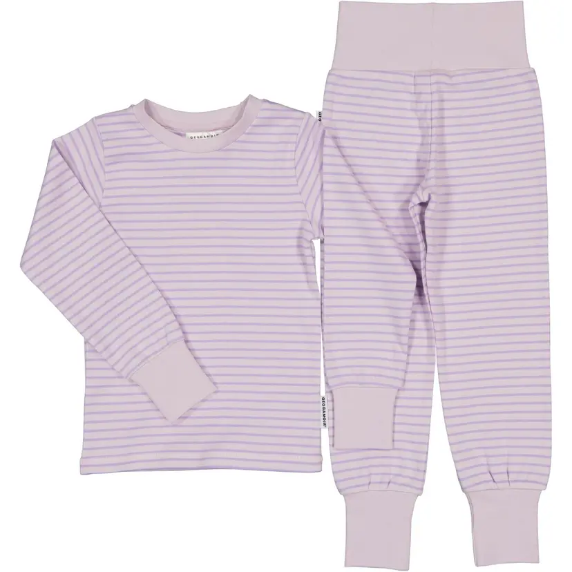 Geggamoja Pyjamas tvådelad Lila - 122/128
