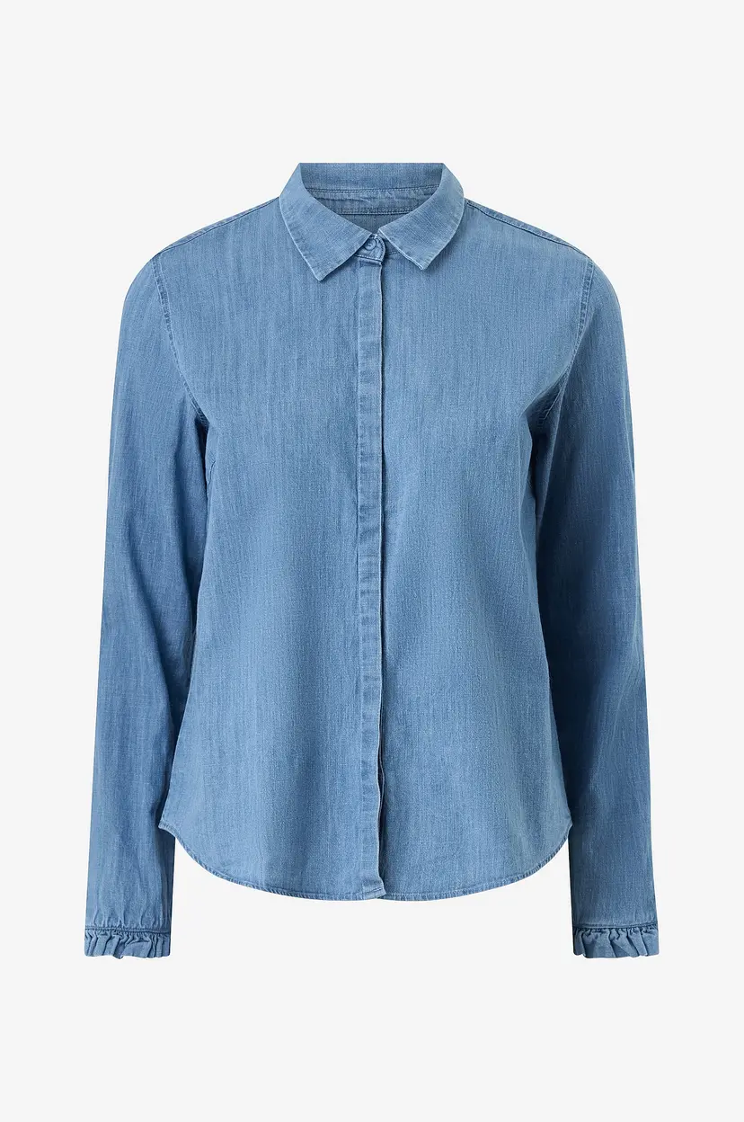 Mos Mosh Denimskjorte mmMattie Flip D - Blå