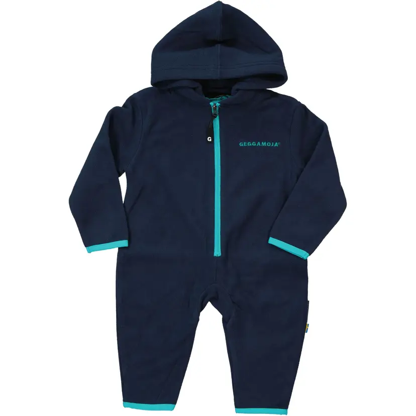 Geggamoja Fleeceoverall Navy - 74/80