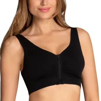 Anita Anita BH Lynn Bralette Svart nylon Large Dame