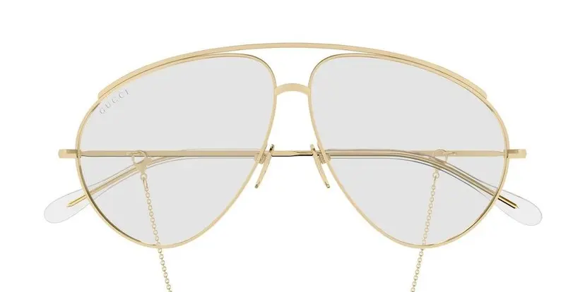 Gucci GG1654S solbriller, gull