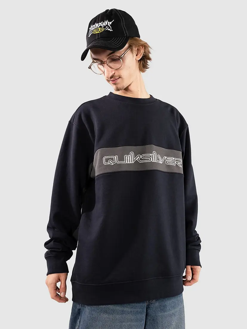 Quiksilver Quiksilver Cb Crew Genser svart
