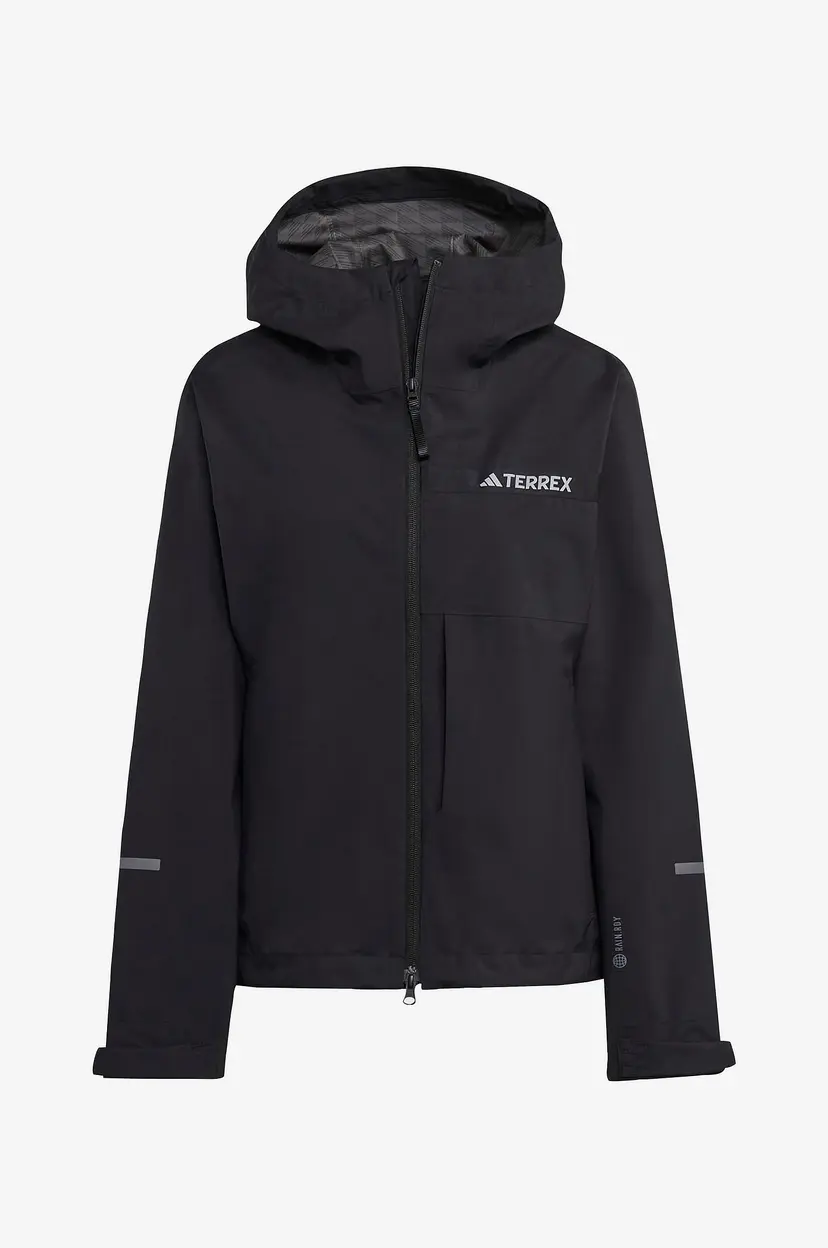 Adidas Sport Performance Regnjakke Terrex Multi Rain.rdy 2.5-layer Rain Jacket - Svart