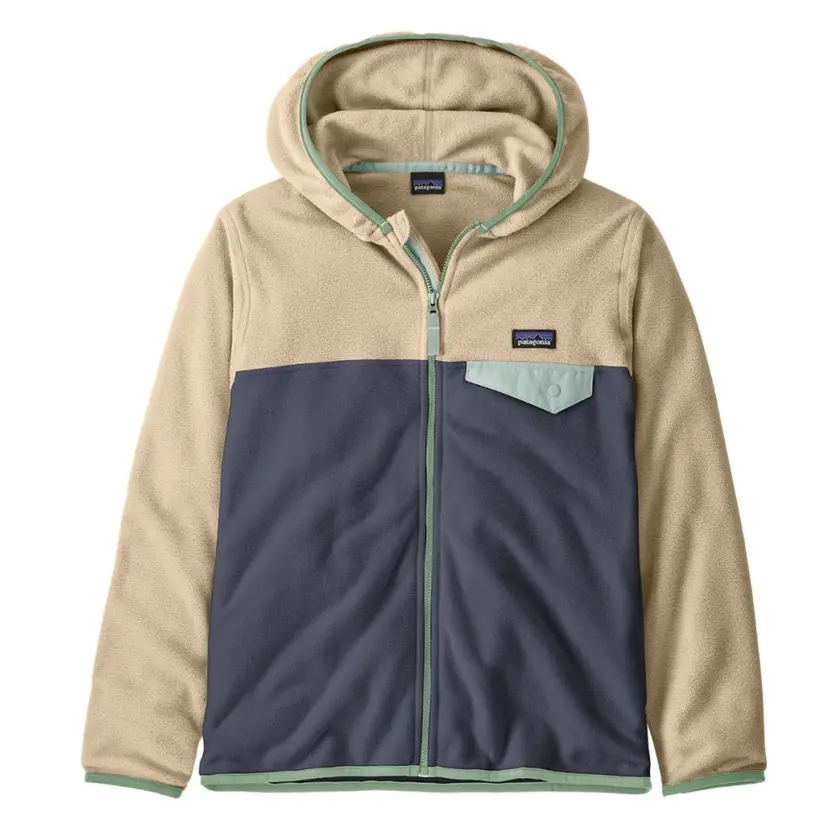 Patagonia Patagonia - Kids Micro D Snap-T Fleece Jacket Smolder Blue