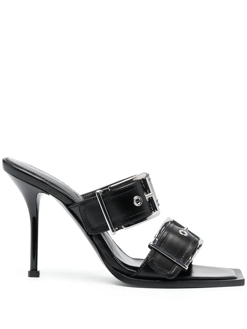 Alexander McQueen Alexander McQueen Slip-on-sko – Svart