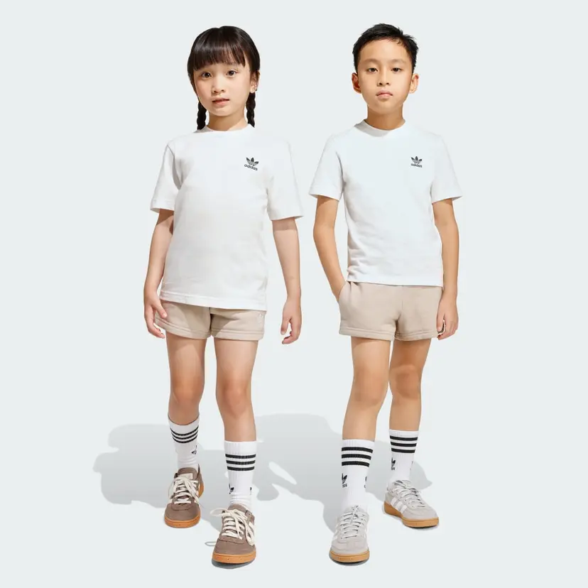 Adidas Shorts and Tee Sett, barn
