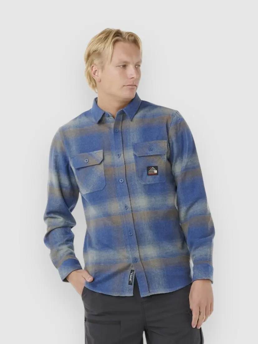 Rip Curl Rip Curl Search Wool Flannel Skjorte blå