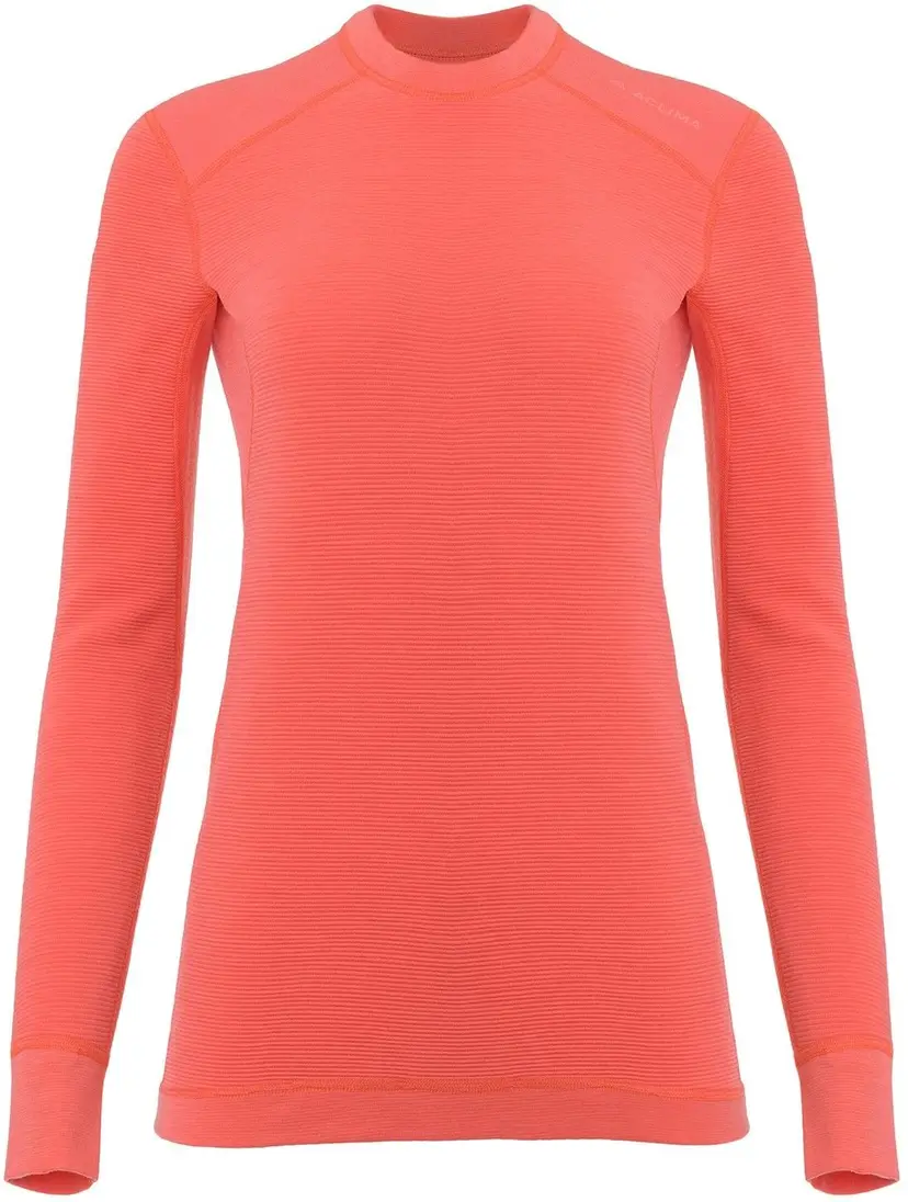 Aclima Aclima StreamWool Crewneck Woman Spiced Coral