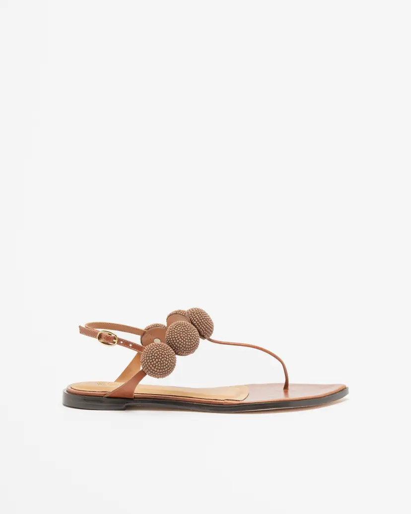 PROF PROF 240006 Brown Flat sandals
