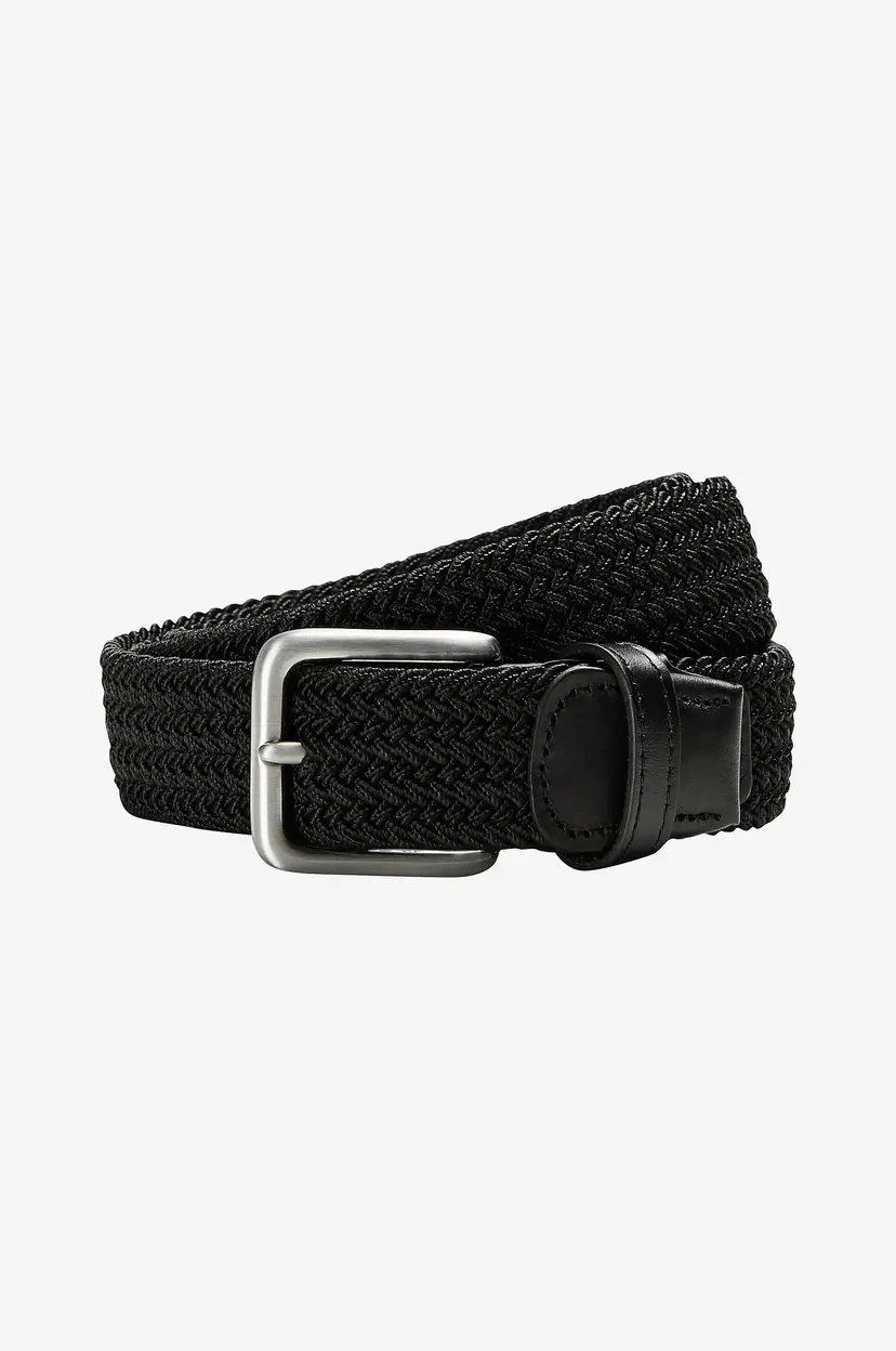 Jack & Jones Junior Belte jacSpring Woven Belt Jnr - Svart