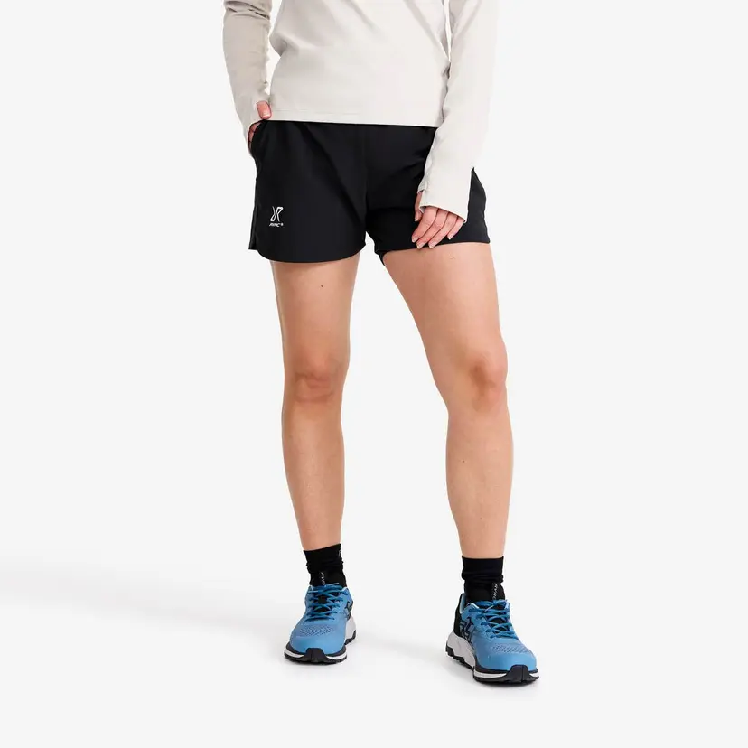 RevolutionRace Rise 2-in-1 Shorts Dame Black