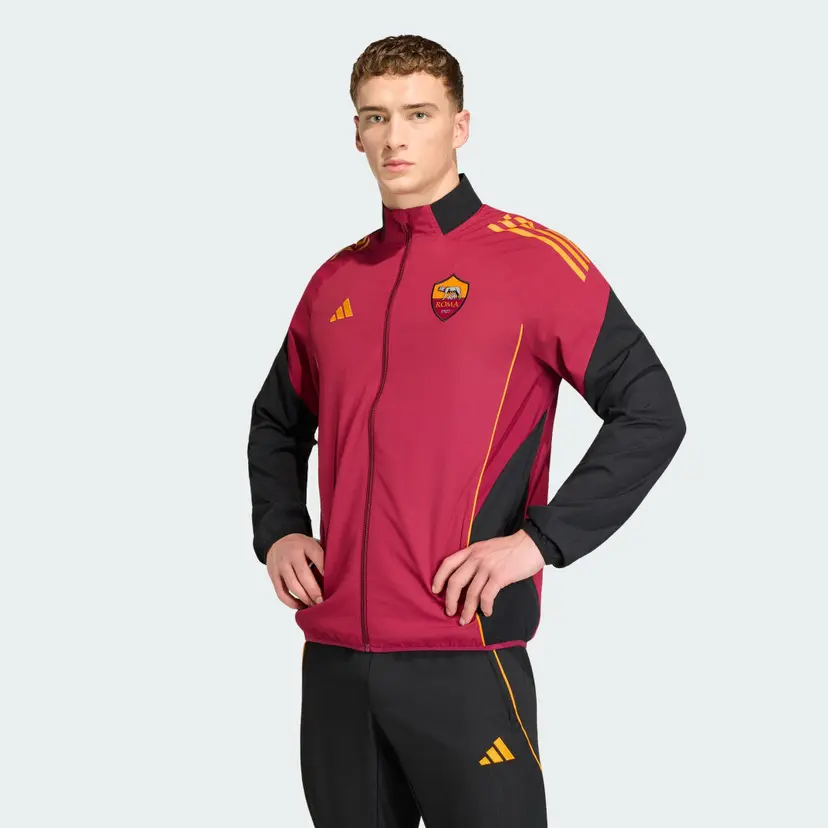 Adidas AS Roma Tiro25 Competition Presentation Jacket