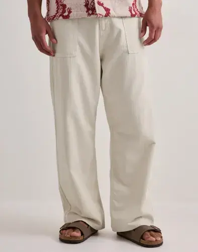 Que Sera Sera Que Sera Sera William Workwear Pant Cargobukser Beige