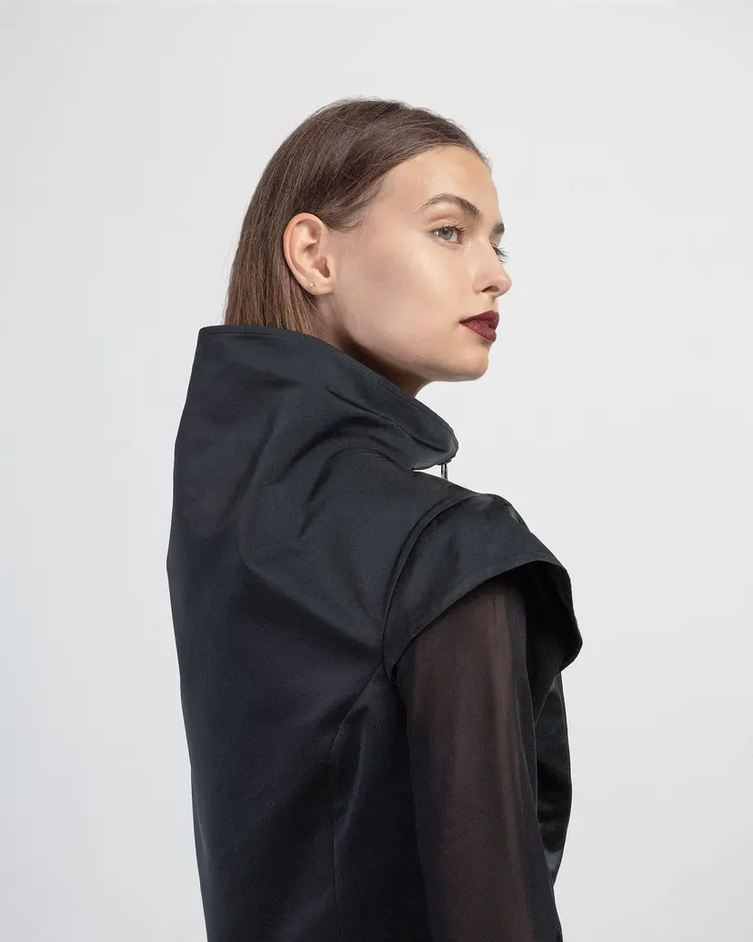 La Haine Casaco cropped La Haine A24284RLW Preto