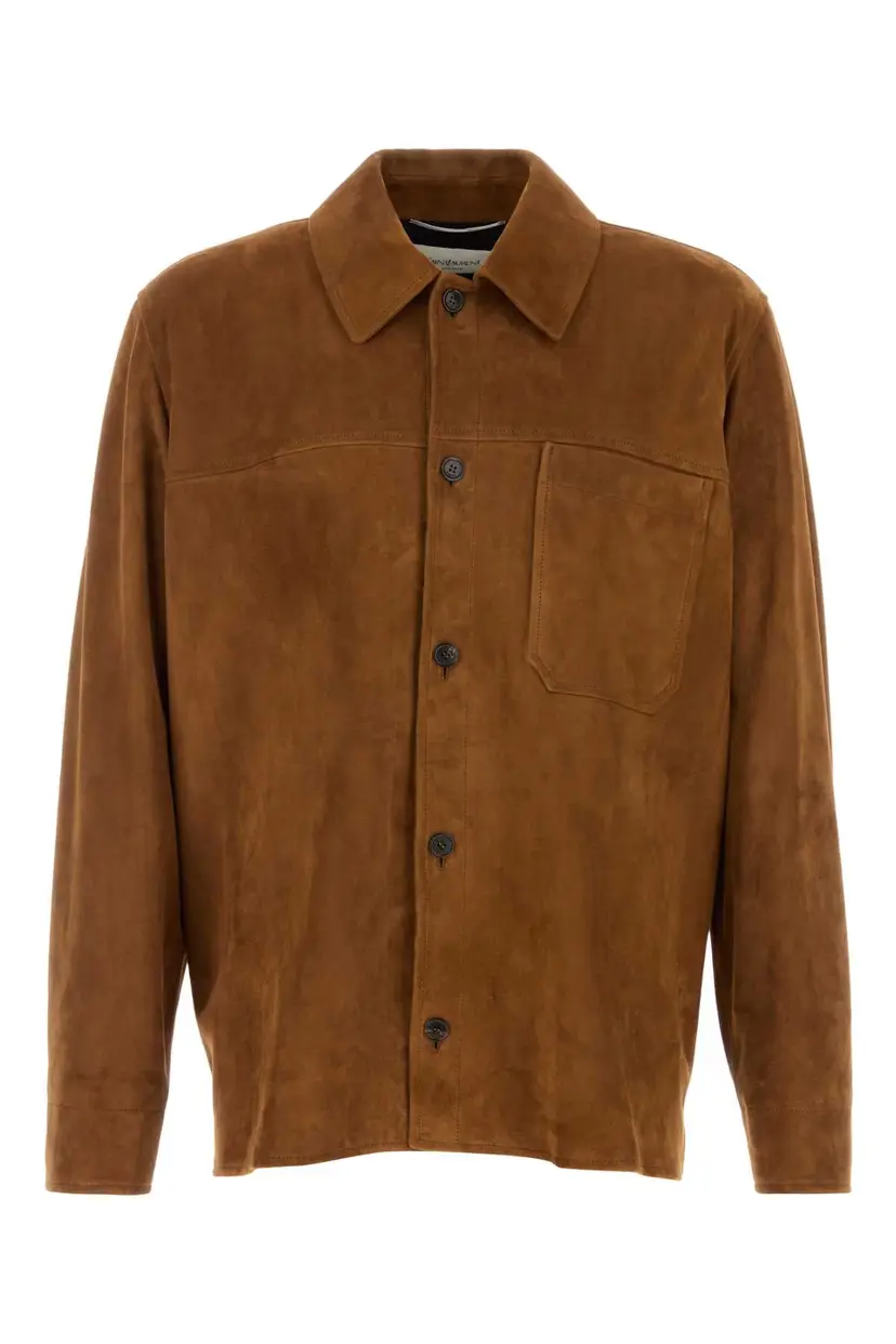 Saint Laurent Saint Laurent Skinnjakker – Brun