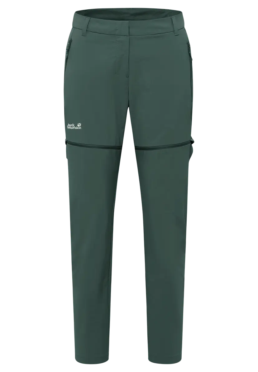 Jack Wolfskin Jack Wolfskin Women's Hikeout Zip Off Pants Sago Palm