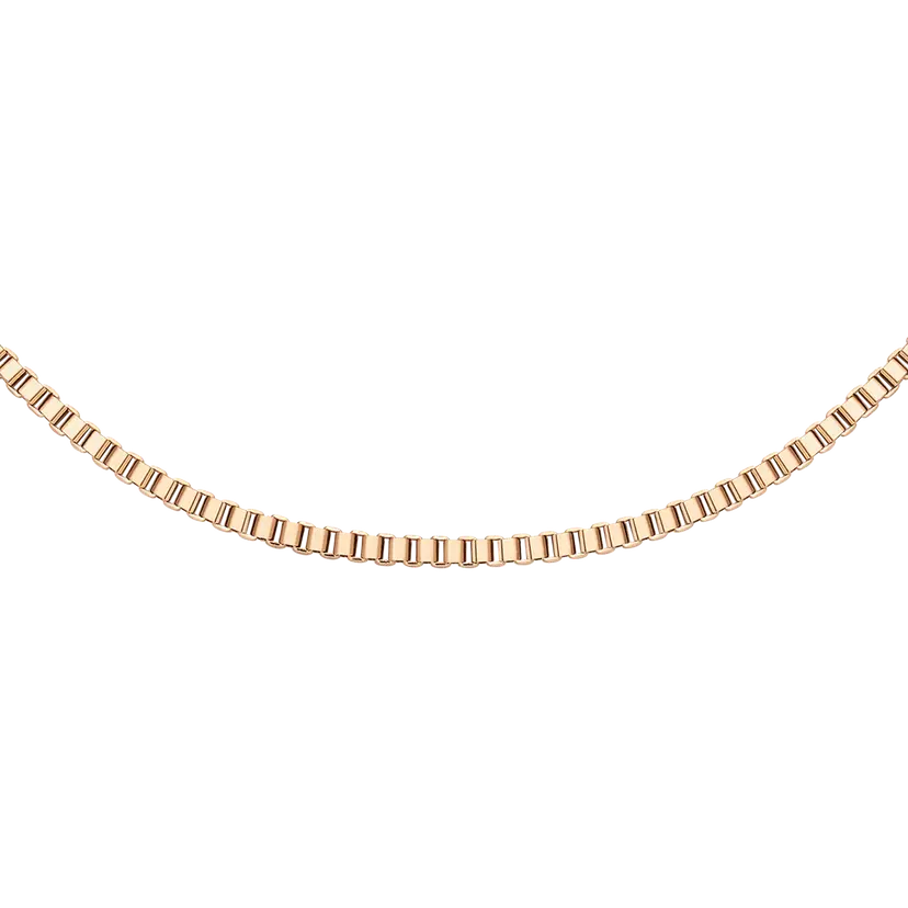 Daniel Wellington Rose Gold Necklace Box Chain Rg | DW