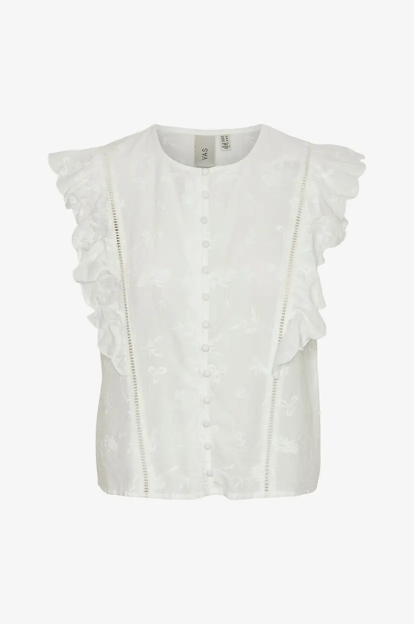 Y.A.S Topp yasFelira SL Top S - Hvit