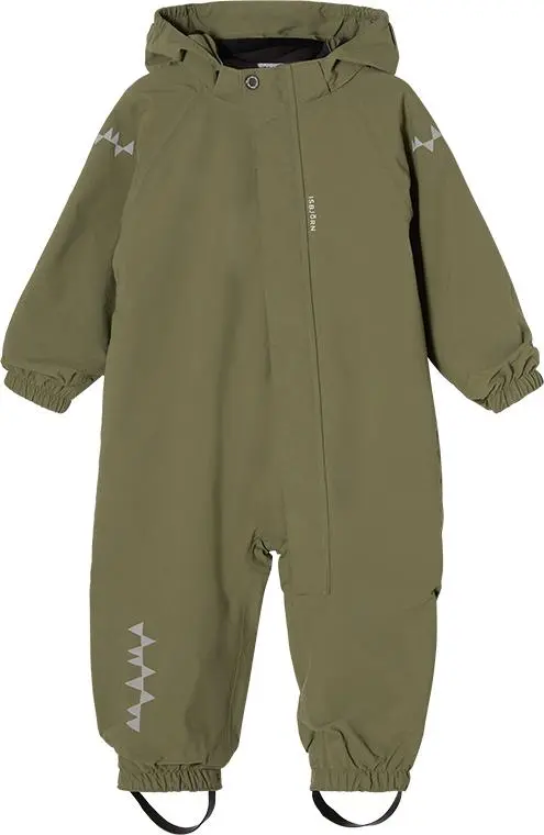 Isbjörn Of Sweden Isbjörn of Sweden Toddlers' Puddle Shell Overall Moss