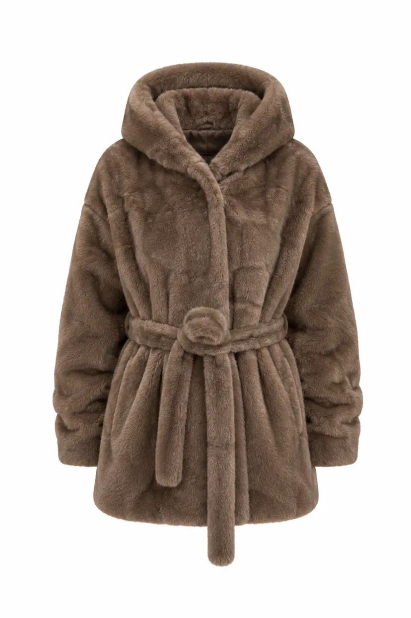 Noma Alaska Jakke m/ Hette Taupe