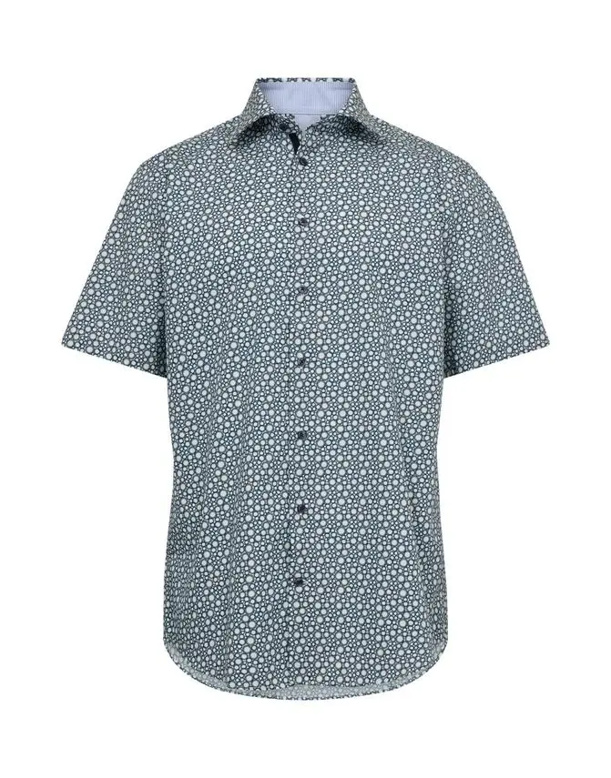 Gino Marcello Modern fit s/s shirt