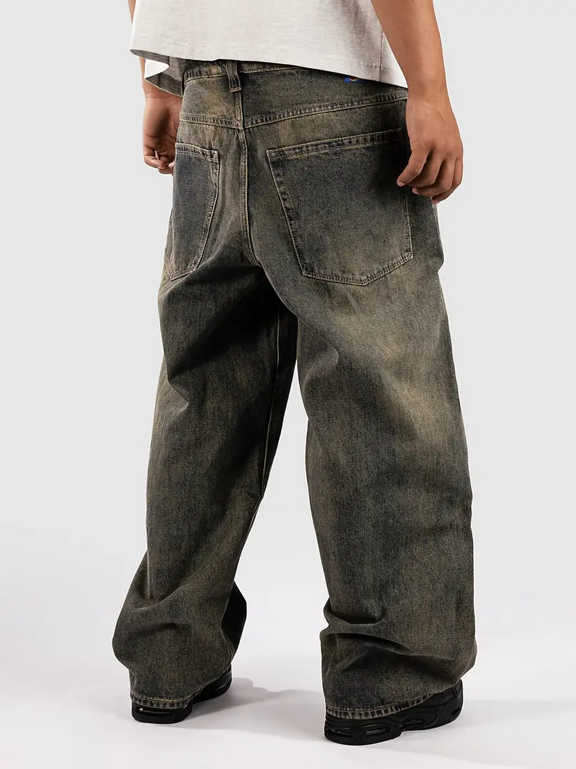 Empyre Empyre Sk8 Ultra Wide Jeans svart