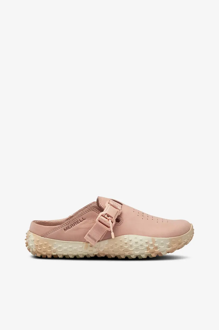 Merrell Tøfler Wrapt Slide Nubuck - Rosa