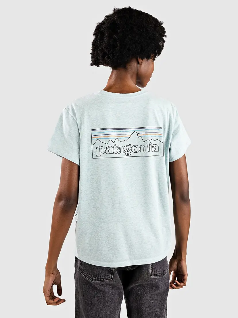Patagonia Patagonia P-6 Logo Responsibili T-skjorte blå