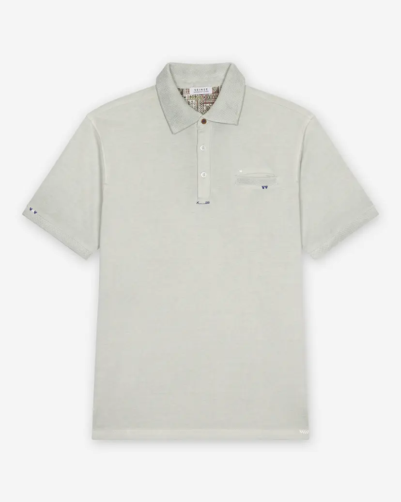 Seinse Seinse PE3274SS Gray Polo shirt