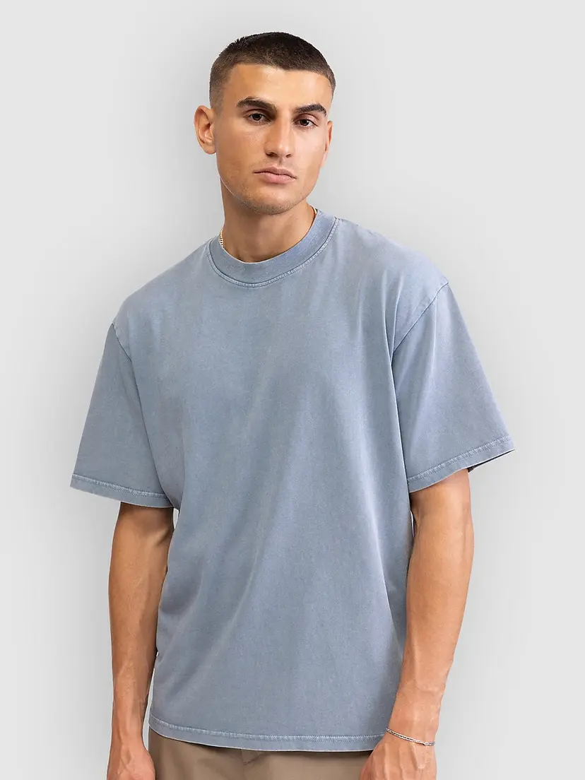 Redefined Rebel Redefined Rebel RRGomes Boxy Fit T-skjorte blå