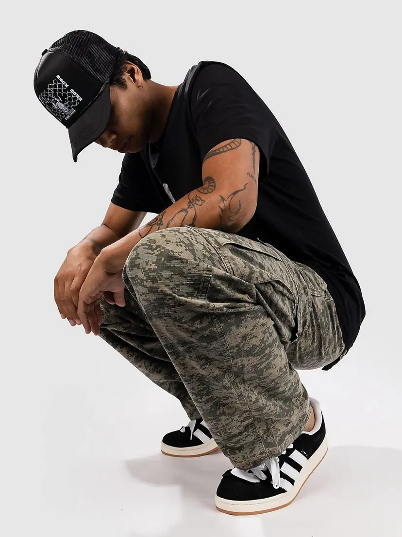 Blue Tomato Blue Tomato Camo Ripstop Cargo Bukse camo