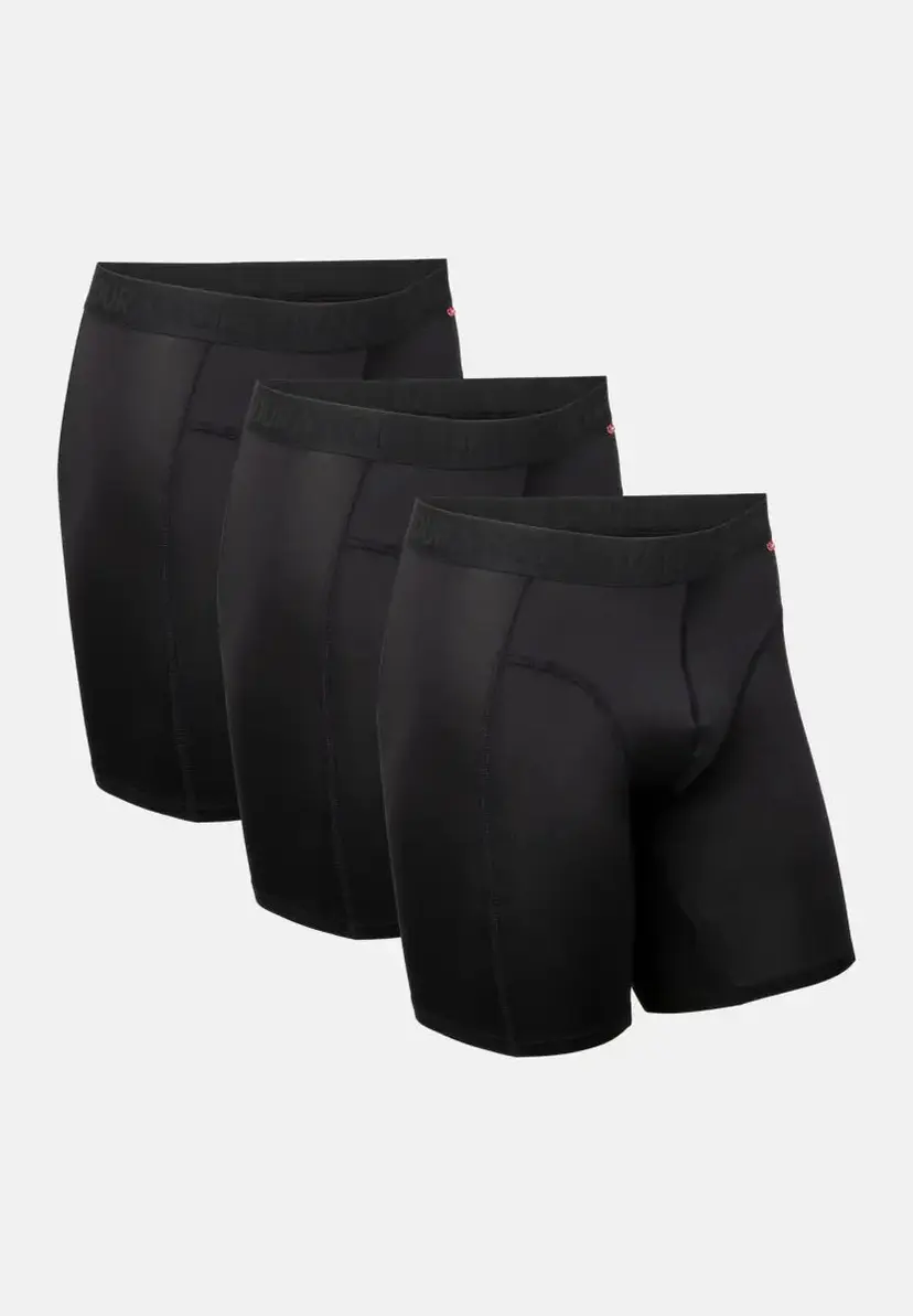 DANISH ENDURANCE DANISH ENDURANCE SPORT LANGE BOXERSHORTS Sort 3XL