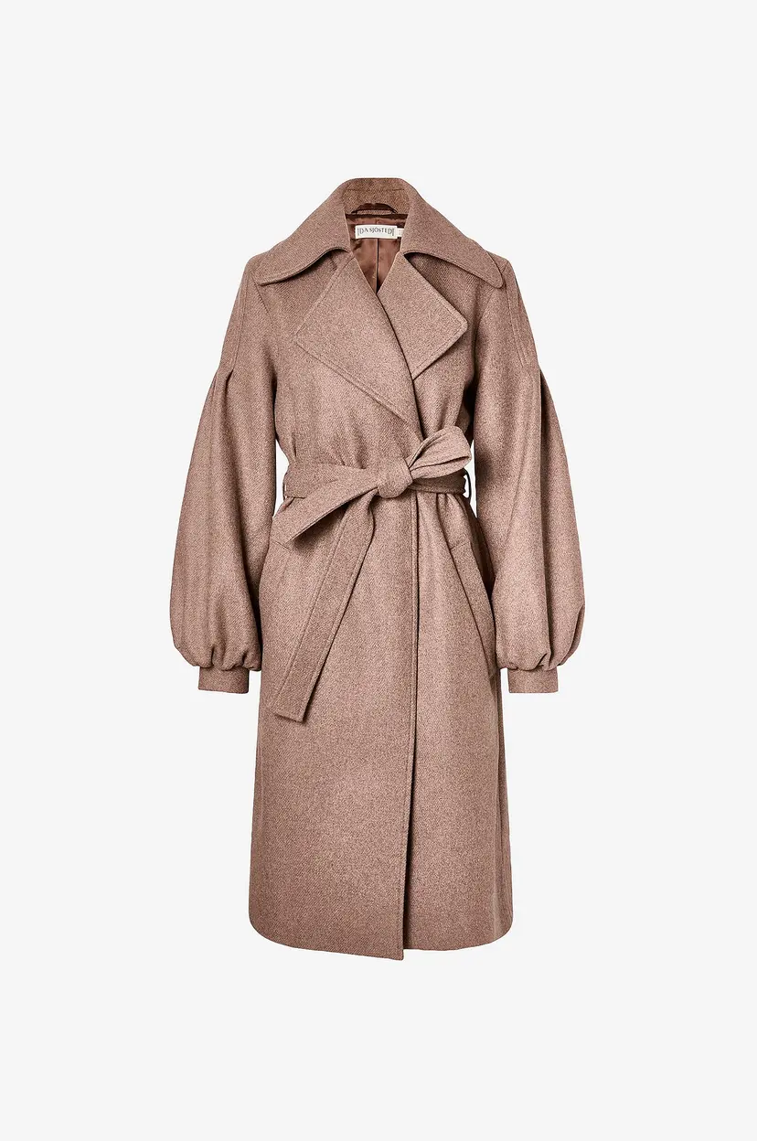 Ida Sjöstedt Kåpe Colette Coat - Brun