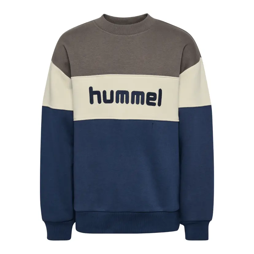 Hummel Barn Hummel - Genser Sweat Block Dark Gull Gray