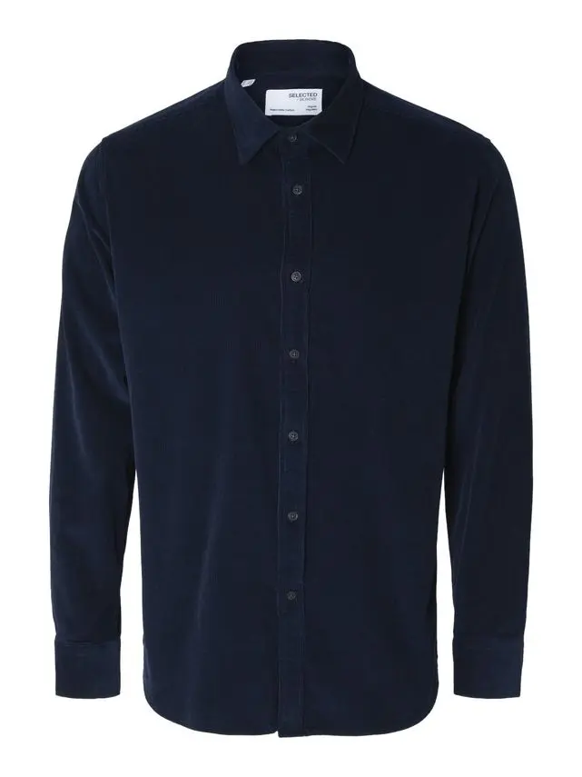 SELECTED SLHREGOWEN-CORD SHIRT LS NOOS
