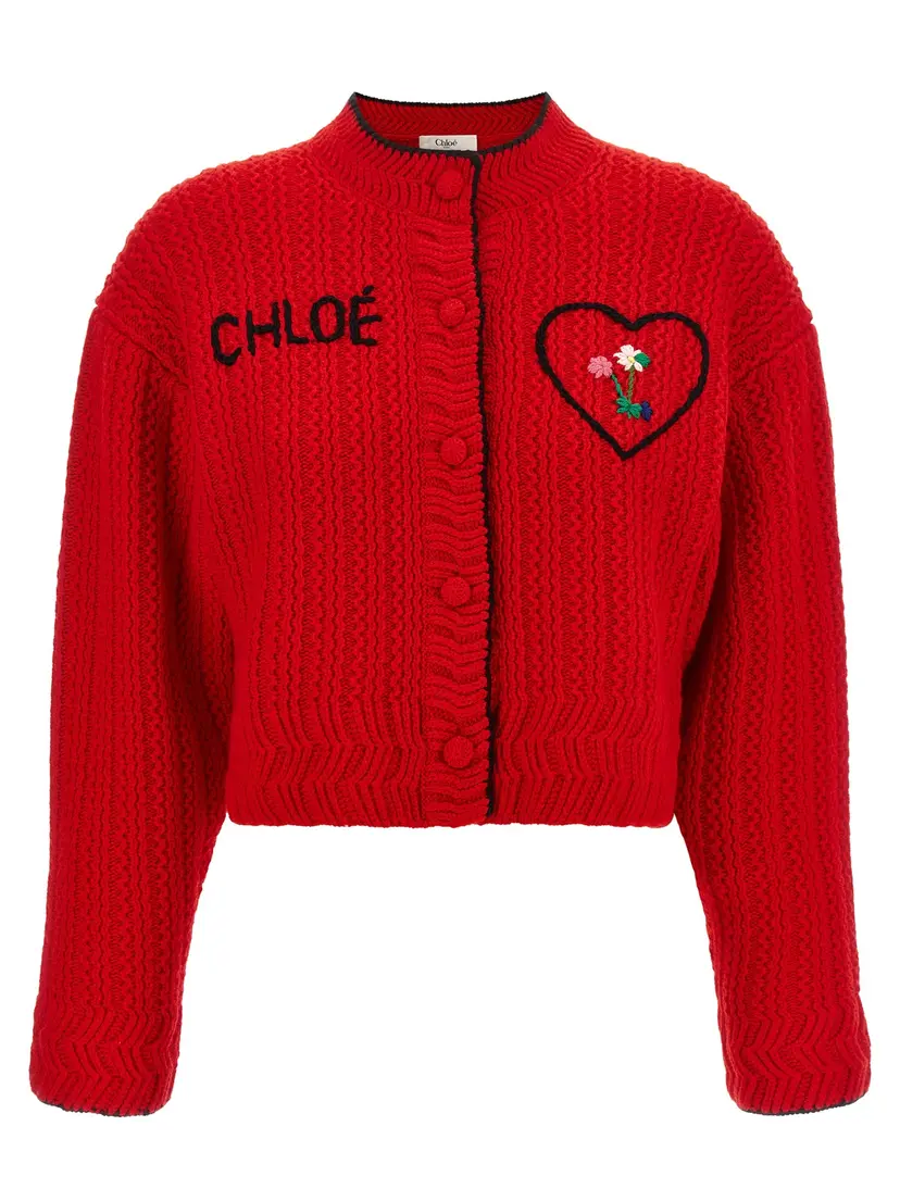 Chloé Chloé Cardigans – Rød