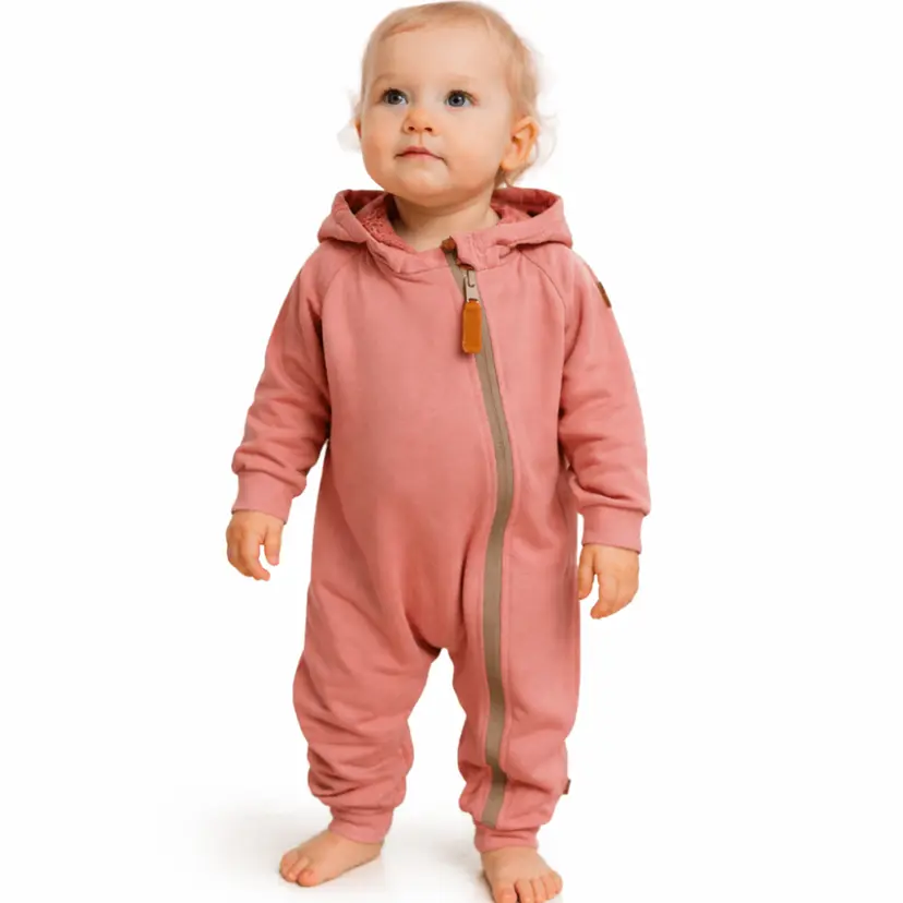 Bruse Bruse Gloppen bambusjumpsuit, Mauveglow