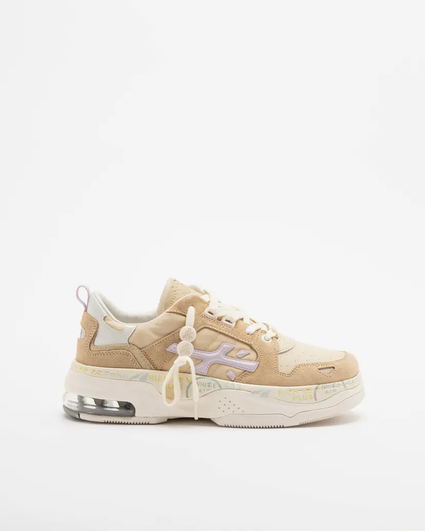 Premiata Premiata DRAKED 368 Beige Sneakers