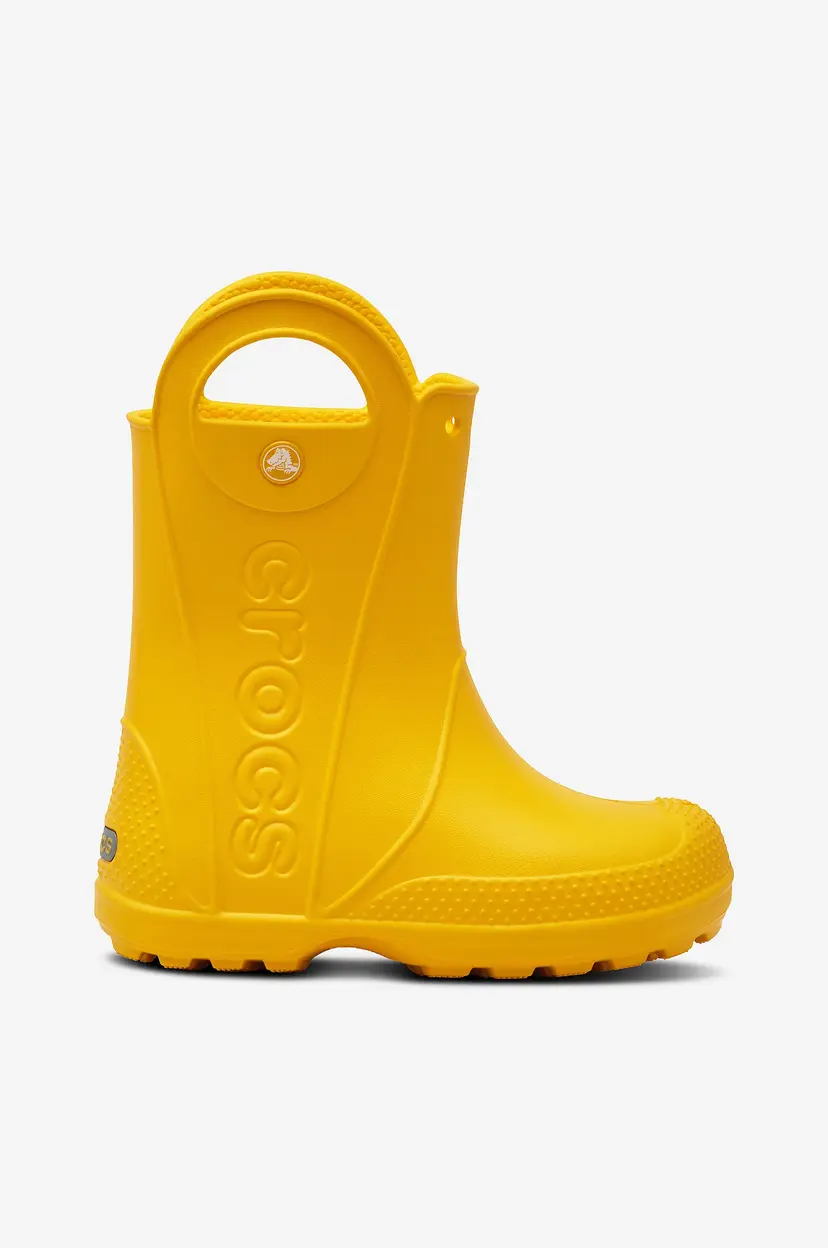 Crocs Regnstøveler Handle It Rain Boot K - Gul