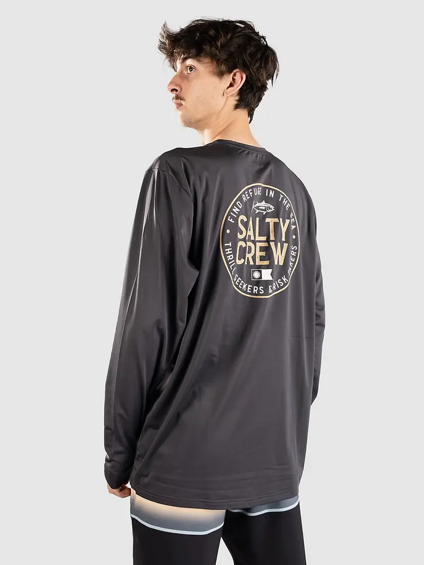 Salty Crew Salty Crew Legendary Sun Longsleeve Lycra grå